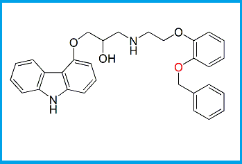 CARVEDILOL O-DESMETHYL O-BENZYL IMPURITY 
